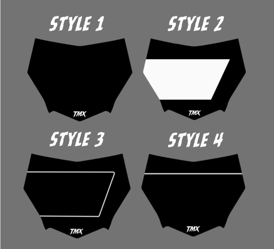 Basic Series Motocutz Plate decal