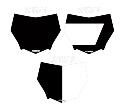 Basic Series Motocutz Plate decal